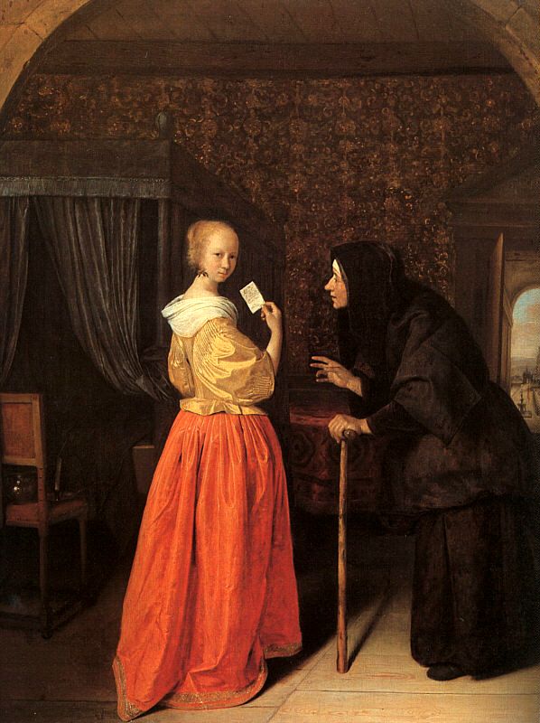 Jan Steen Bathsheba Receiving David's Letter